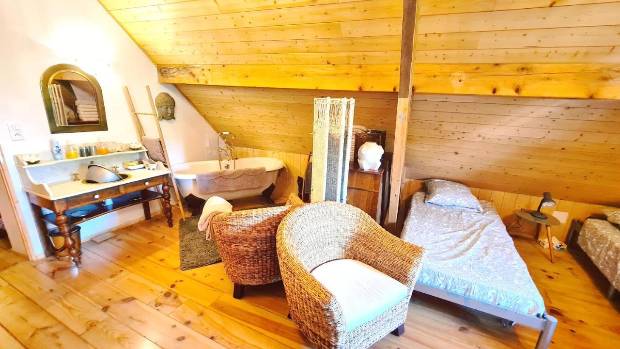 Le Doux Nid Bed & Breakfast Chanaz Luaran gambar